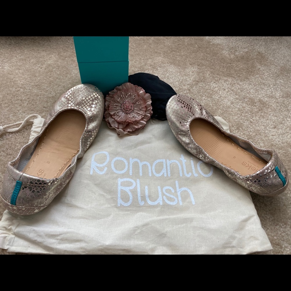 New Romantic Blush size 8 Tieks